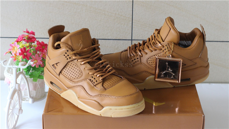 Air Jordan 4 Premium Ginger Wheat